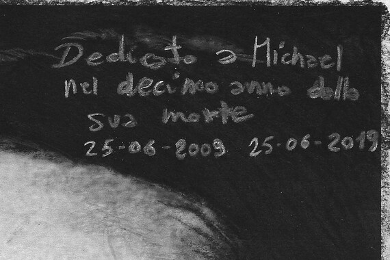 Portrait Michael Jackson Tenth Anniv. Death - Etsy