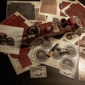Kit Modellino Prima Auto da Corsa di Enzo Ferrari "Corridore"