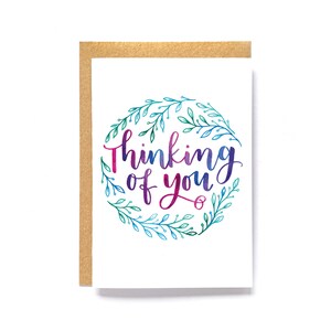 Sympathy card - Thinking of you