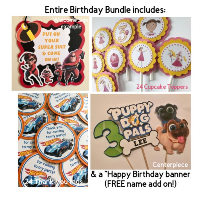 WALLE Birthday Banner/walle Birthday Party Etsy
