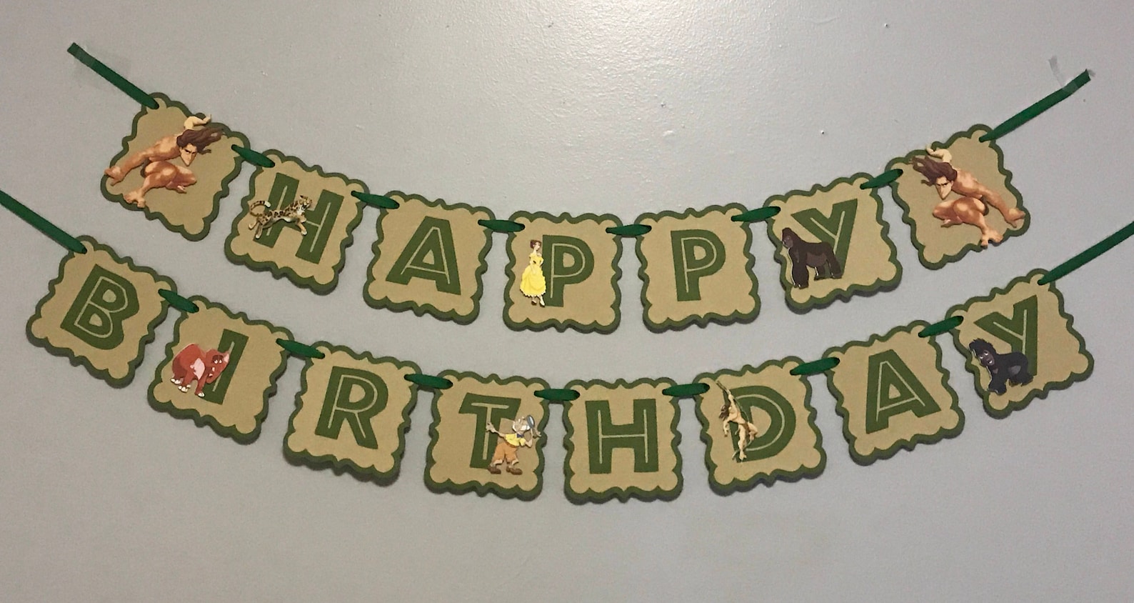 Disney’s Tarzan Birthday Banner / Tarzan Birthday / Tarzan | Etsy