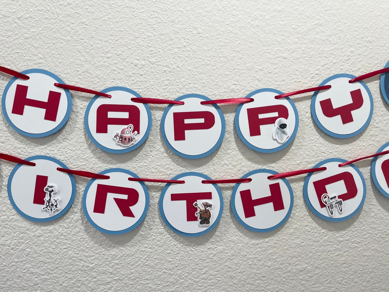 WALLE Birthday Banner/walle Birthday Party Etsy