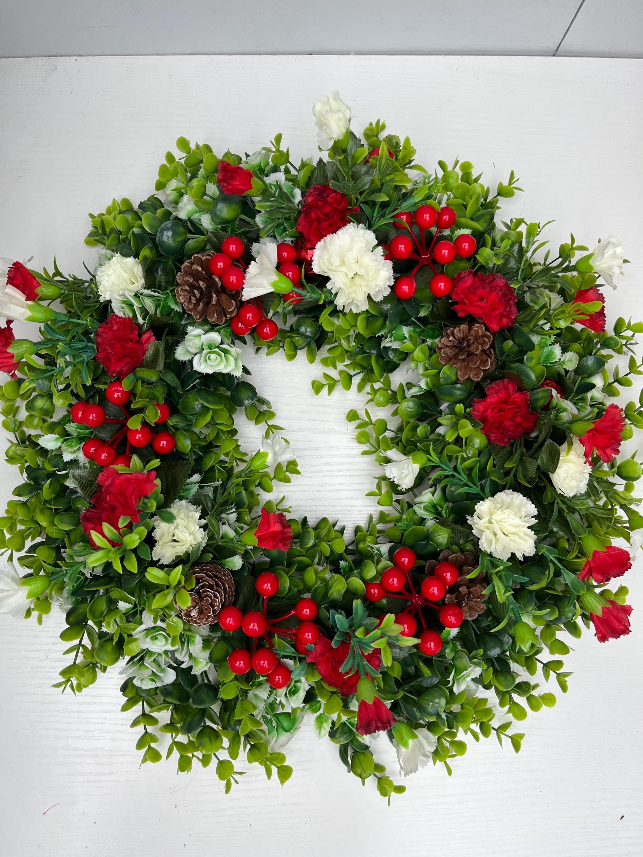 16.クリスマスリース クリスマス飾りリース、16 の「クリスマス飾りリース