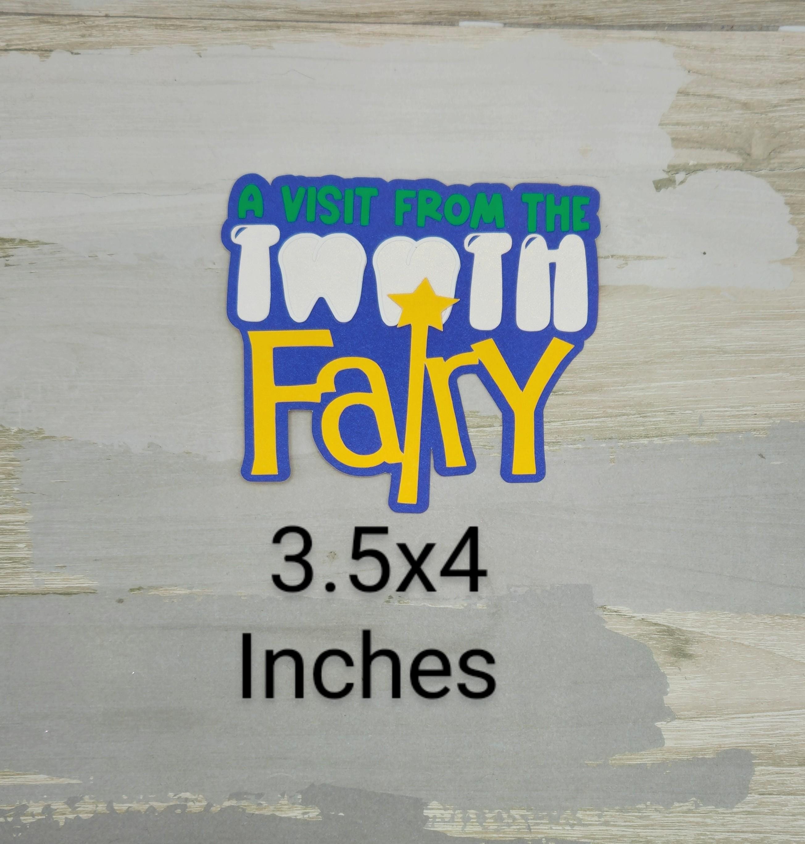 A Visit From the Tooth Fairy Paper Pieced Die Cut Title Set for ...