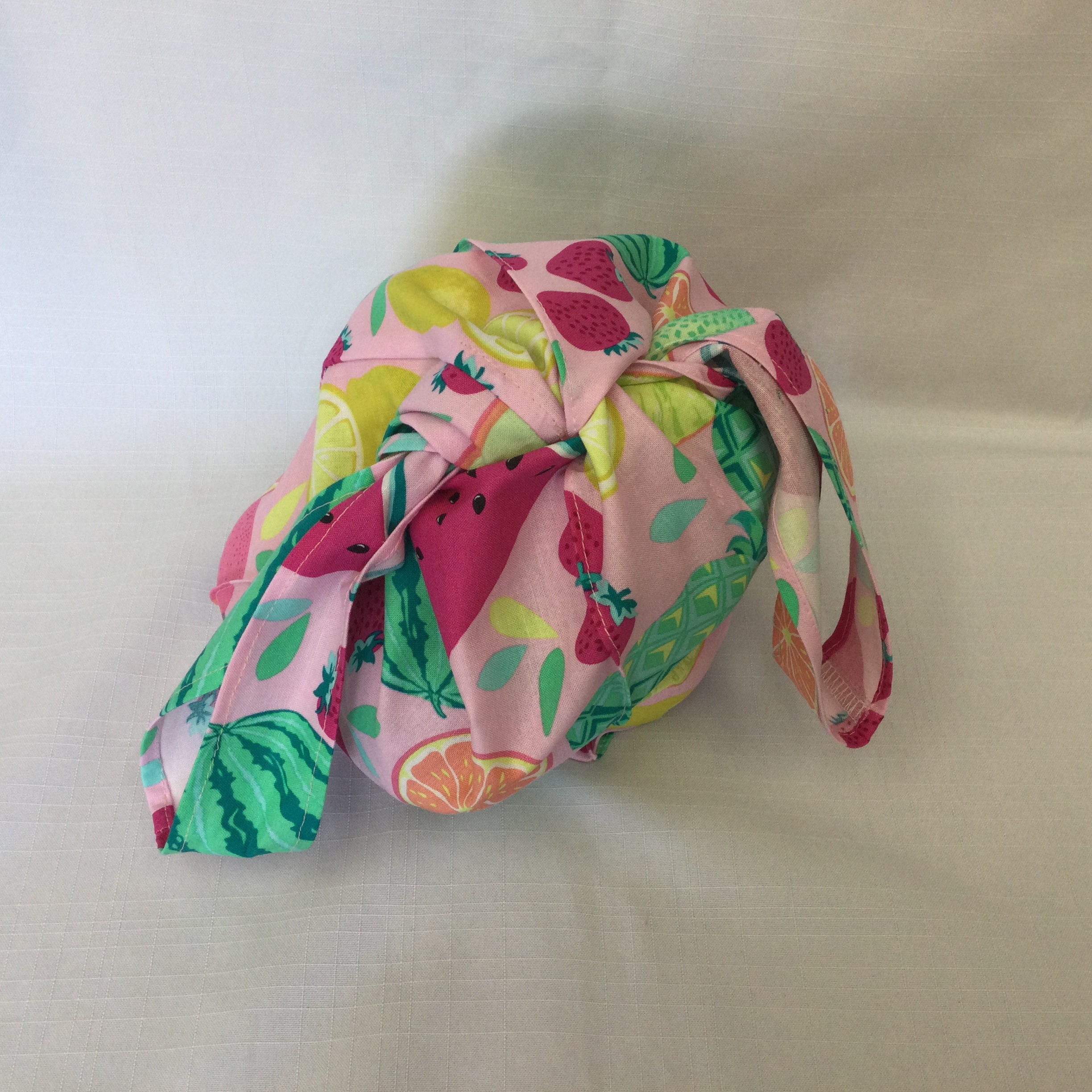 Fabric Produce Bag/fresh Fruit Design Grocery Bag/pink and Etsy Canada