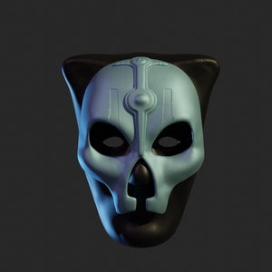 Darth Nihilus mask - 3D model (face/ears included) - custom replica