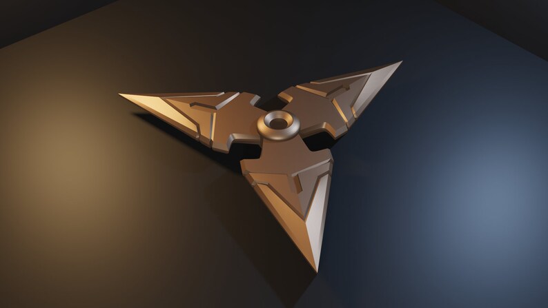 Overwatch STL files for 3D printing Genji/'s Shuriken
