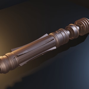 Leia&#39;s lightsaber - 3D model for 3D printing - custom replica