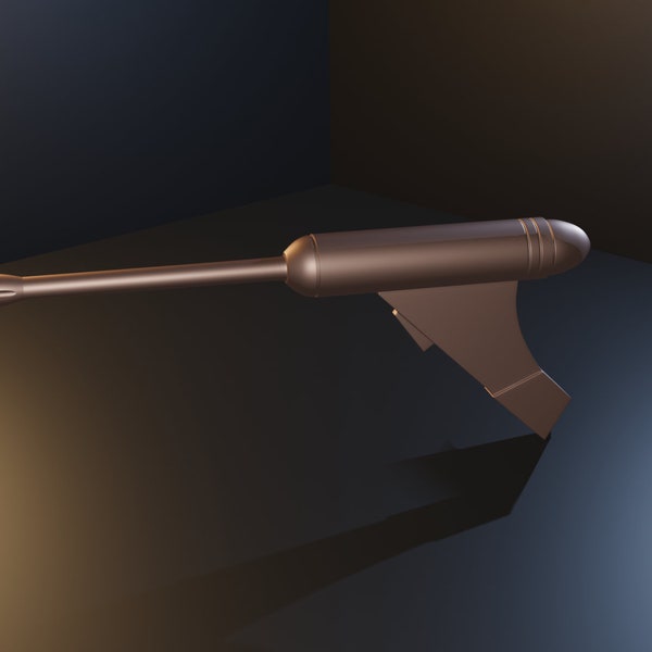 Padme's blaster pistol - 3D model