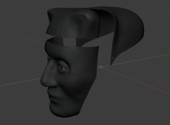 Scary Face (Not Ears are Included :P ) - Blender Tests - Blender
