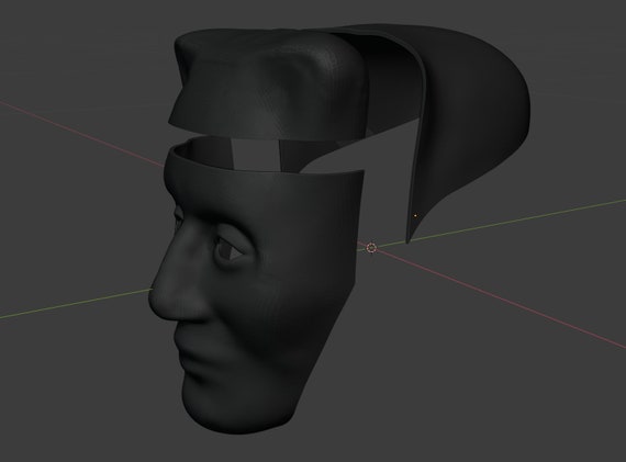 Scary Face (Not Ears are Included :P ) - Blender Tests - Blender