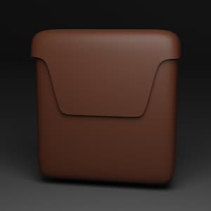 Ahsoka belt pouch (clone wars version) - STL for 3D printing - digital download