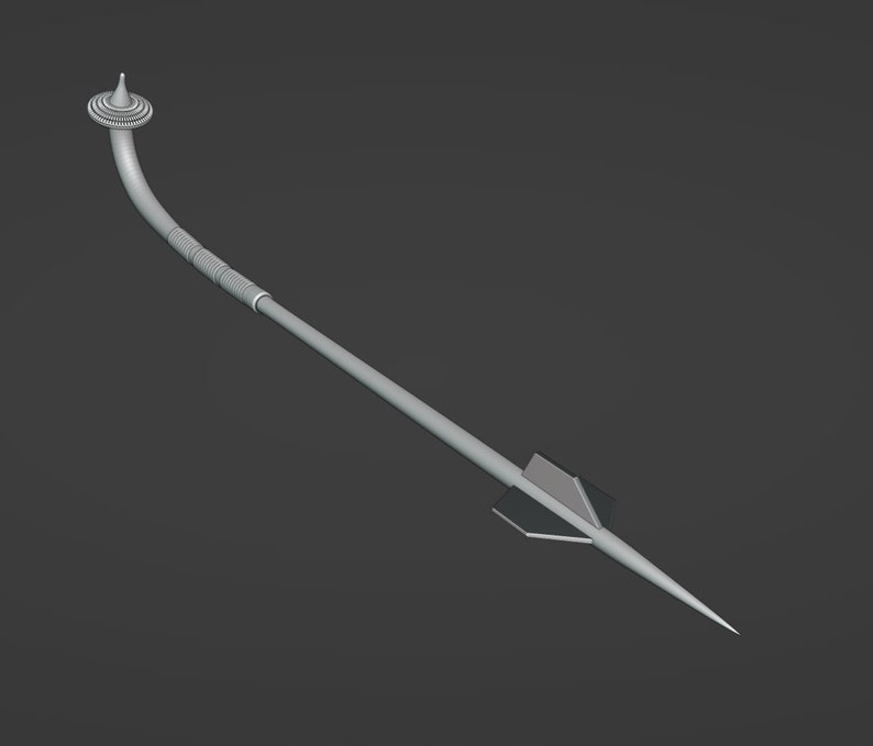 Boba Fett Gaffi Stick STL Digital File Custom Replica Etsy