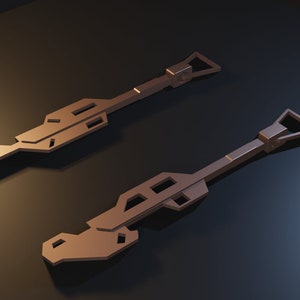Jedi Temple Guard Keys - 3D model - custom replica