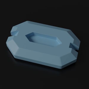 Ahsoka&#39;s belt buckle - the clone wars version - STL file - custom replica