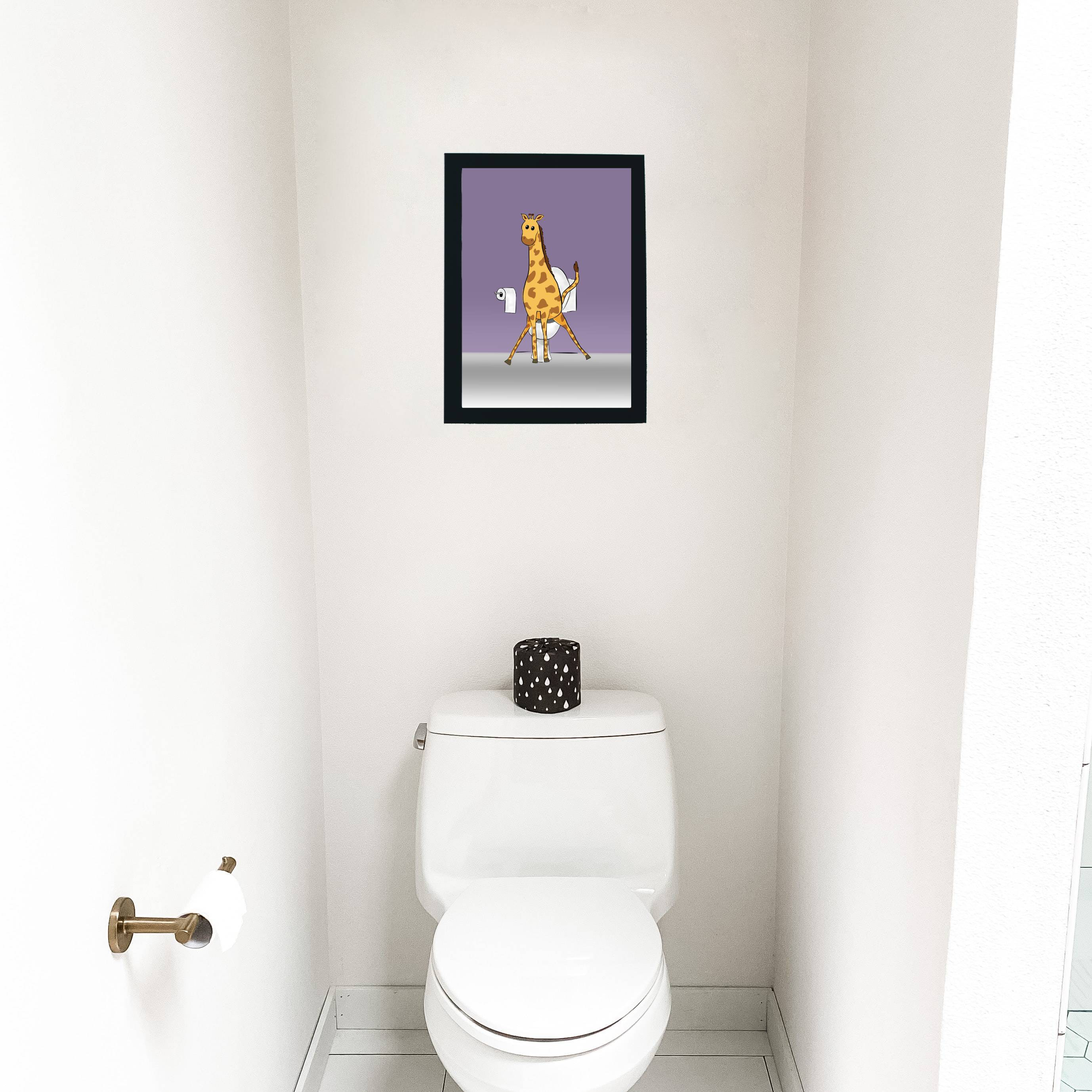 Arte de pared del baño decoración de la pared del baño | Etsy