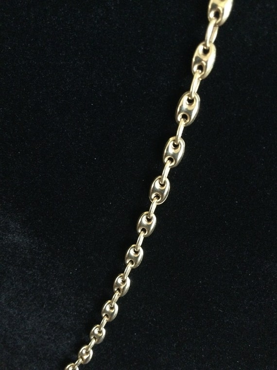 14k gold chain necklace, Genuine gold necklace, g… - image 5