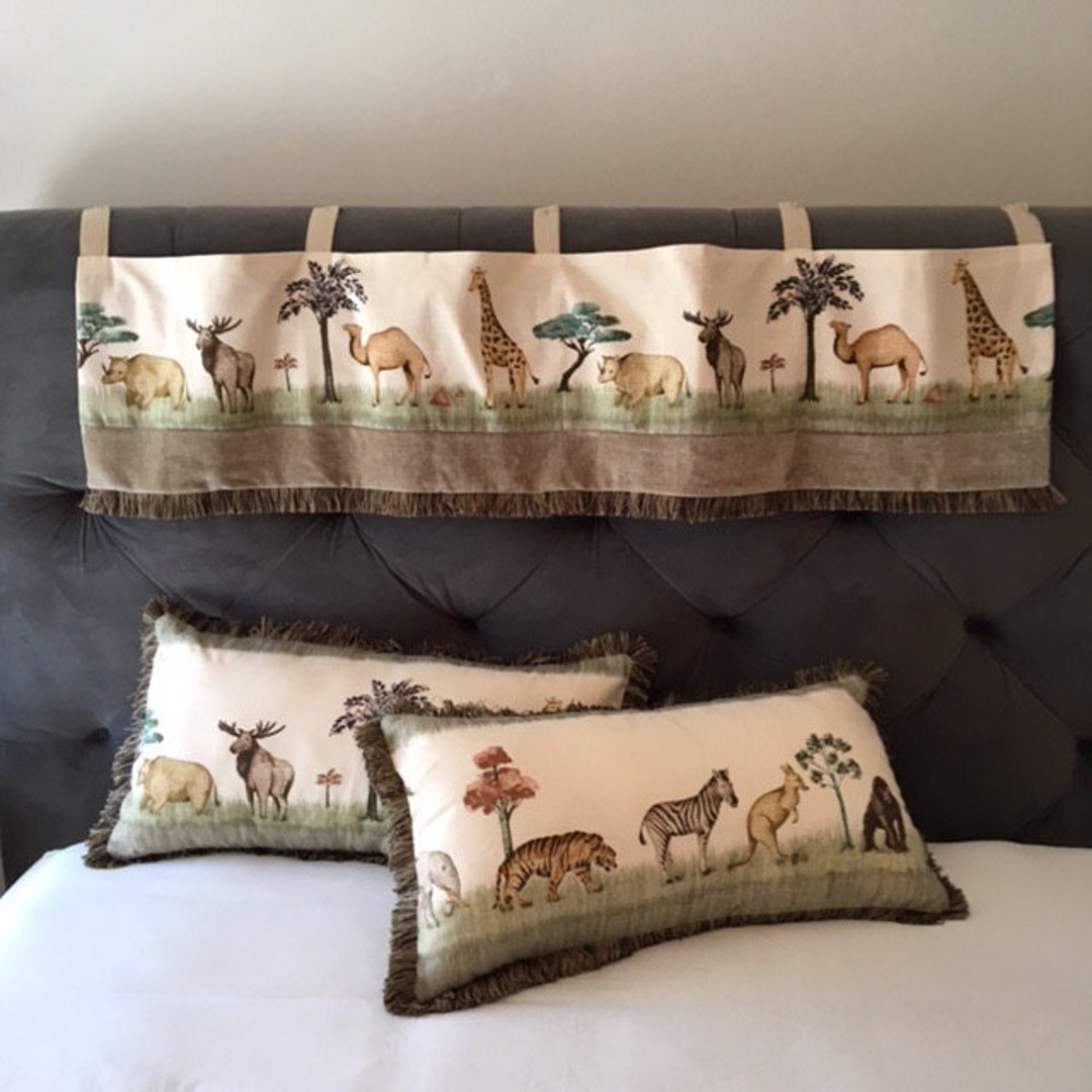 Safari Bed Set Boys Bed Set Wildlife Bed Set Boys Bedroom Etsy