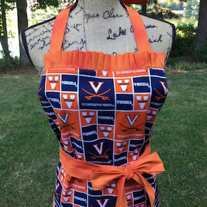 UVA gear, UVA apron, gift for UVA grad