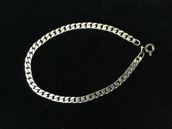 Sterling Silver bracelet, Italian silver vintage … - image 3