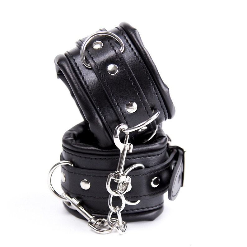 Handcuffs and Leg Cuffs Restraint Set Leg Cuffs BDSM Etsy