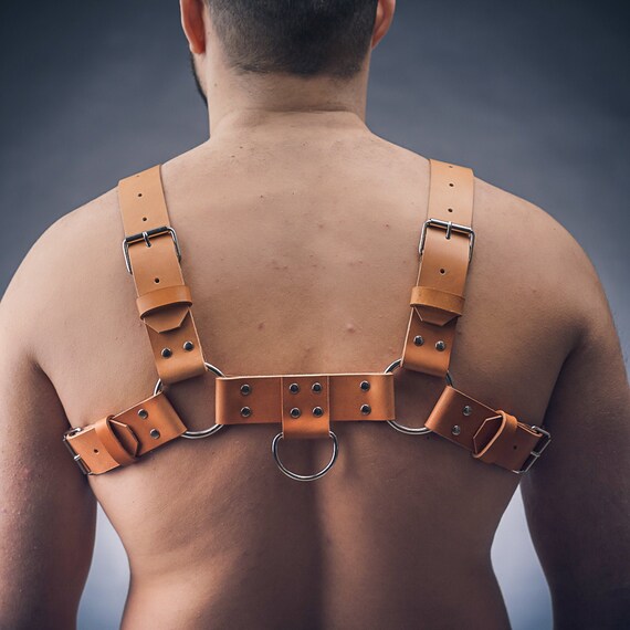 Men Harness for Backmen Harness Brownchest Harnessgroomsmen 