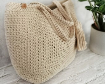 Shoulder bag, large women's bag.