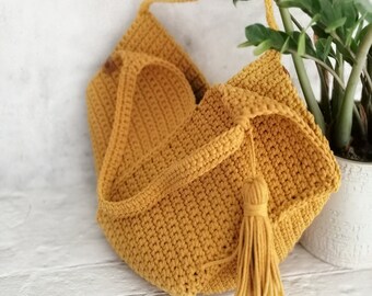 Bolso bandolera para mujer, bolso a rayas.