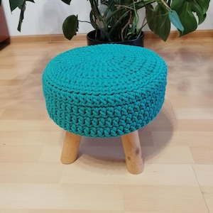 Cover for a round stool, wooden chair, diameter 14Inch.