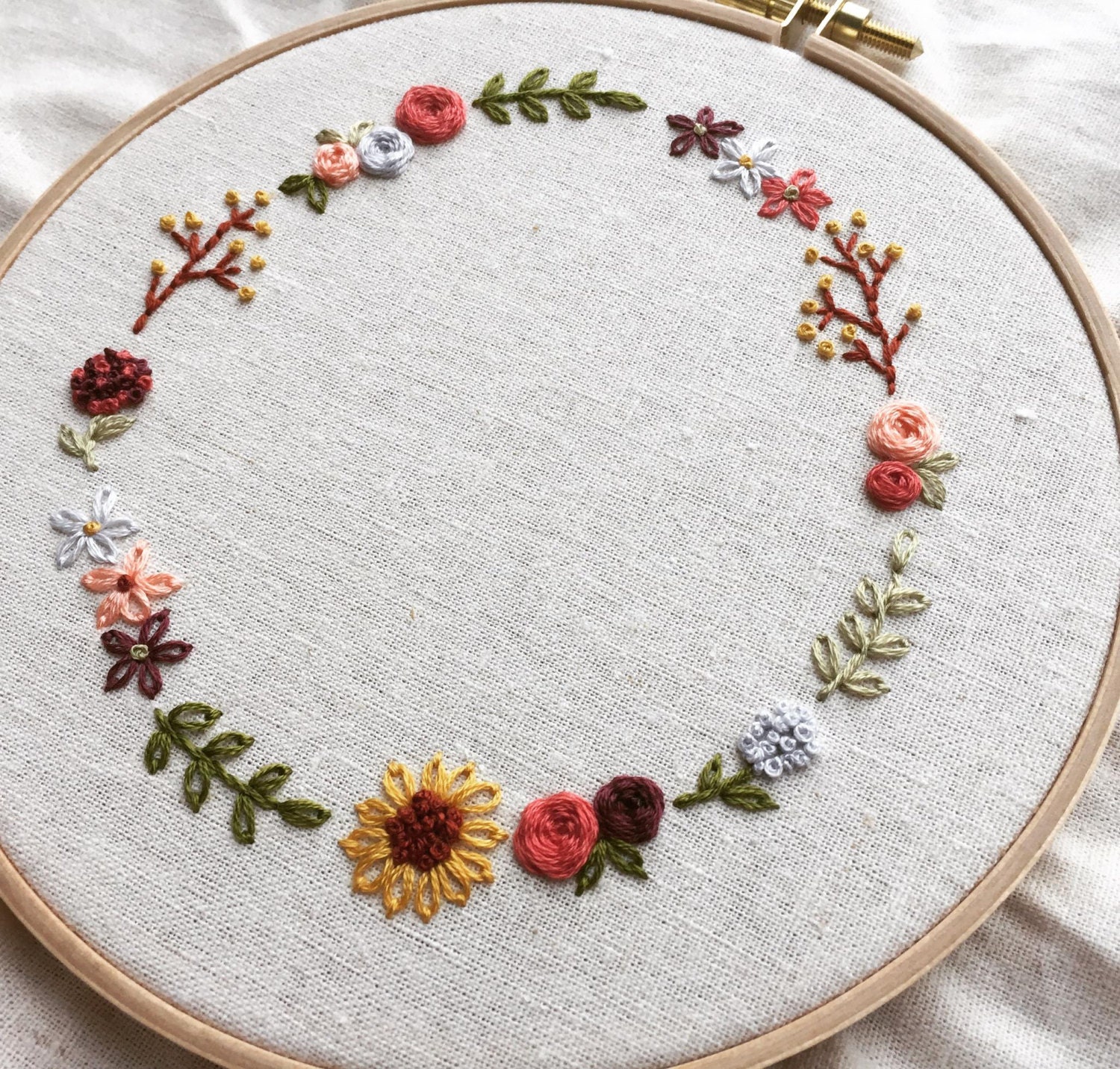 35+ Printable Flower Embroidery Patterns - Cutesy Crafts
