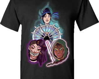 Kitana, Mileena, and Jade Graphic T-Shirt