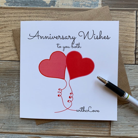Love Anniversary Card Love Anniversary Card