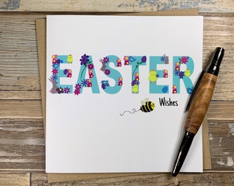 Bee Easter Wishes Card - Delivers Worldwide