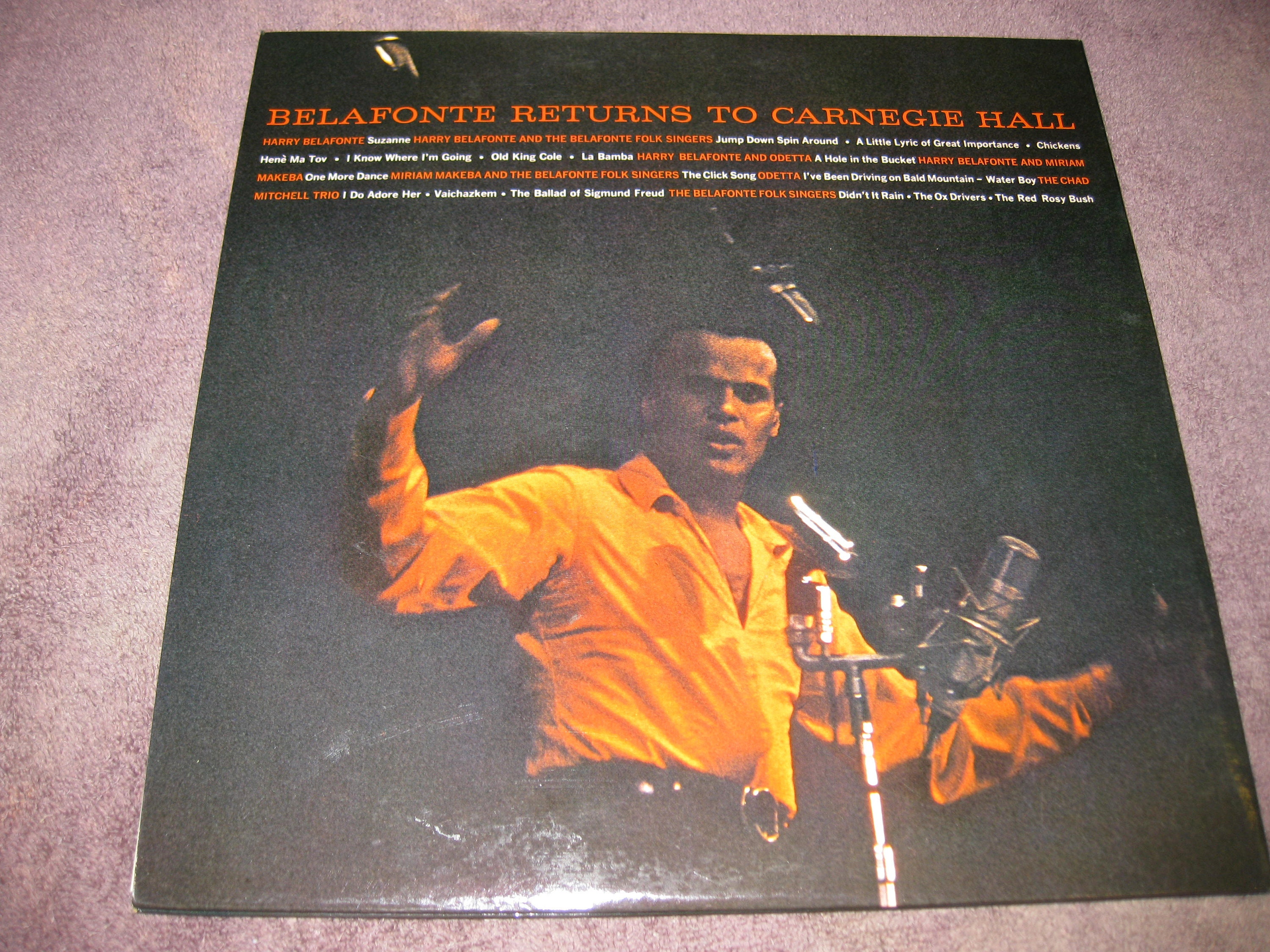 RPM　to　33　Vinyl　Harry　Hall　Carnegie　Belafonte　Returns　Etsy
