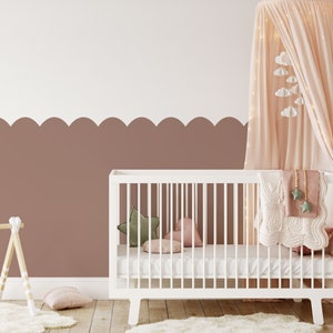 Arch Wall Paint Stencil For Nursery Rooms & Children's Bedrooms Wall Boarders Removable For Painting Bild 1