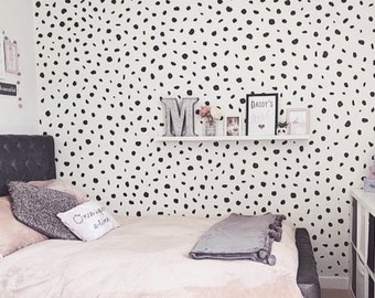 560+ Dalmation Spot Polka Dot Wall Stickers Decals For Home Decor Vinyl Kids/Nursery Room Dot Stickers