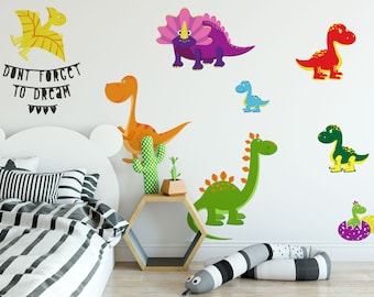 Dinosaur Wall Stickers Mixed Pack