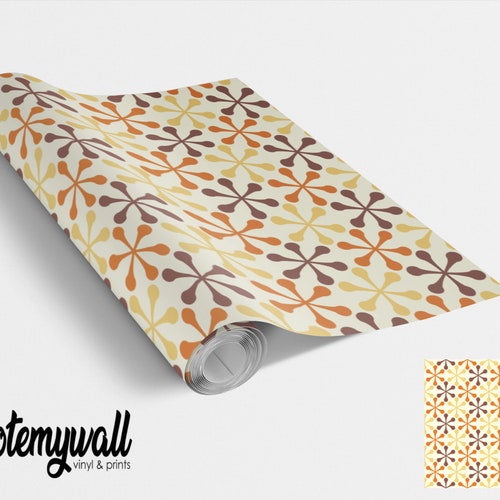 Art Deco Groovy Pattern Vinyl Wrap Vinyl Wraps for Furniture Etsy UK