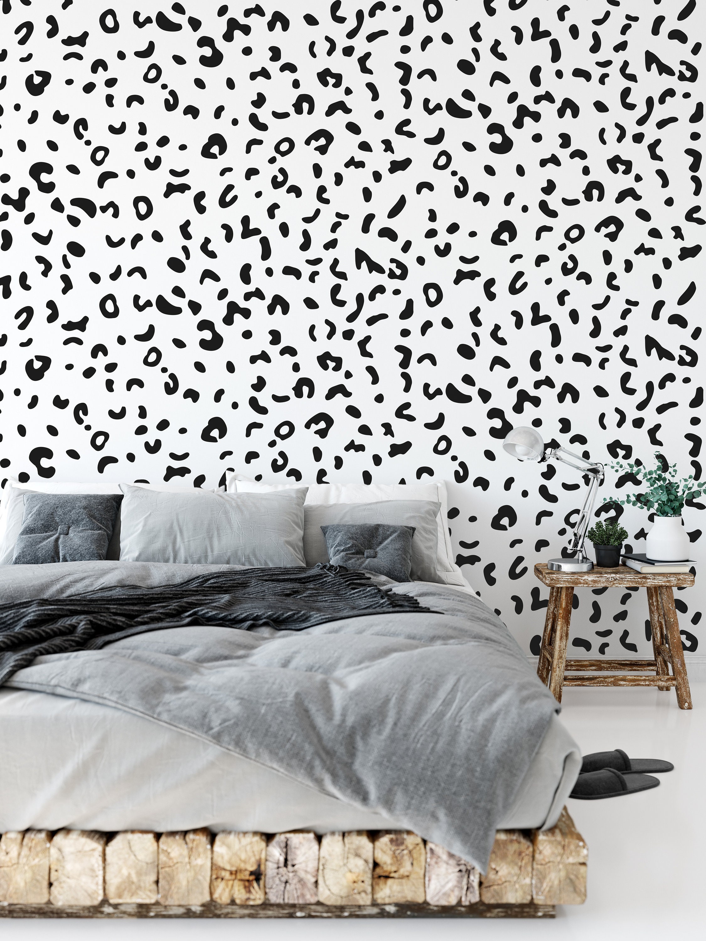 Leopard Animal Print Wall Stickers Etsy UK