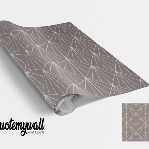 Art Deco Groovy Pattern Vinyl Wrap Vinyl Wraps for Furniture Etsy UK