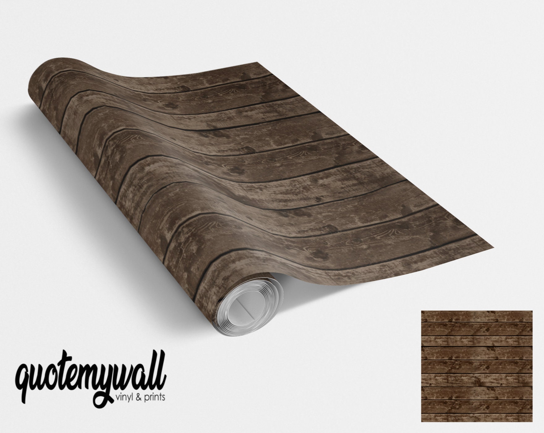 Dark Wood Pattern Vinyl Furniture Wrap Vinyl Wraps for Etsy UK