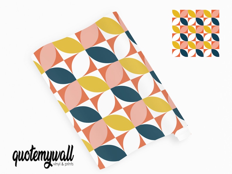 Art Deco Groovy Pattern Vinyl Wrap Vinyl Wraps for Furniture Etsy UK