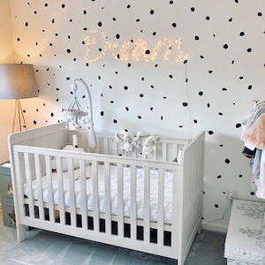 Polka Dot Stickers, Dalmatian Stickers, Polka Dot Wall Decals, Polka Dot Stickers, Irregular Dots, Wall Art, Wall Decals, Wall Stickers image 6