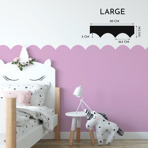 Arch Wall Paint Stencil For Nursery Rooms & Children's Bedrooms Wall Boarders Removable For Painting Bild 5