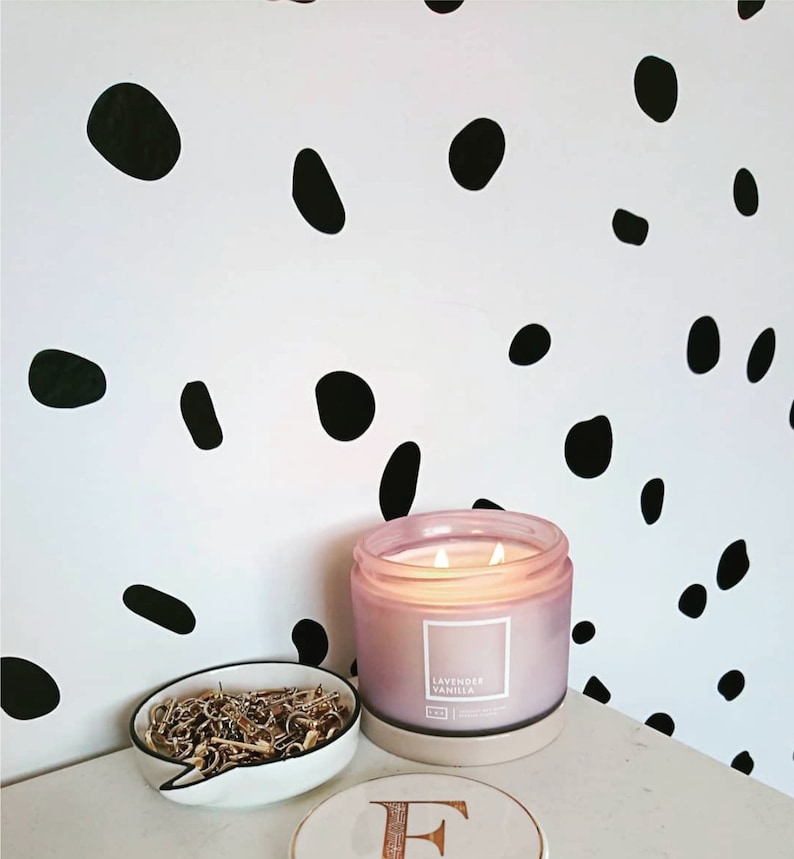 Dalmatian Spot Polka Dot Wall Stickers Decals Wall Art Dotty Etsy UK