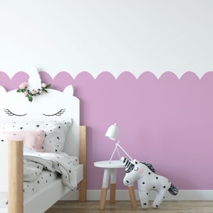Arch Wall Paint Stencil For Nursery Rooms & Children's Bedrooms Wall Boarders Removable For Painting Bild 2