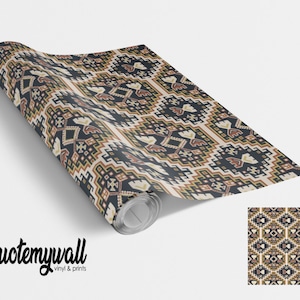 Aztec Geometric Zig Zag Self Adhesive Vinyl