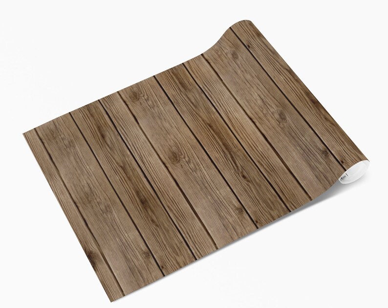 Dark Walnut Wood Pattern Vinyl Furniture Wrap Vinyl Wraps for Etsy UK