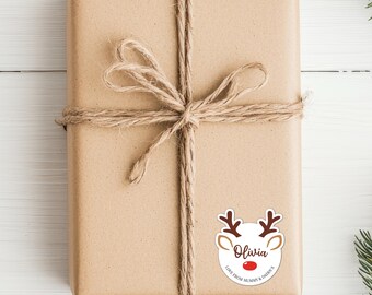 GLOBAL GIFT - 12 Adesivi Natalizi - Babbo Natale E Stelle Dorate - Foto 6