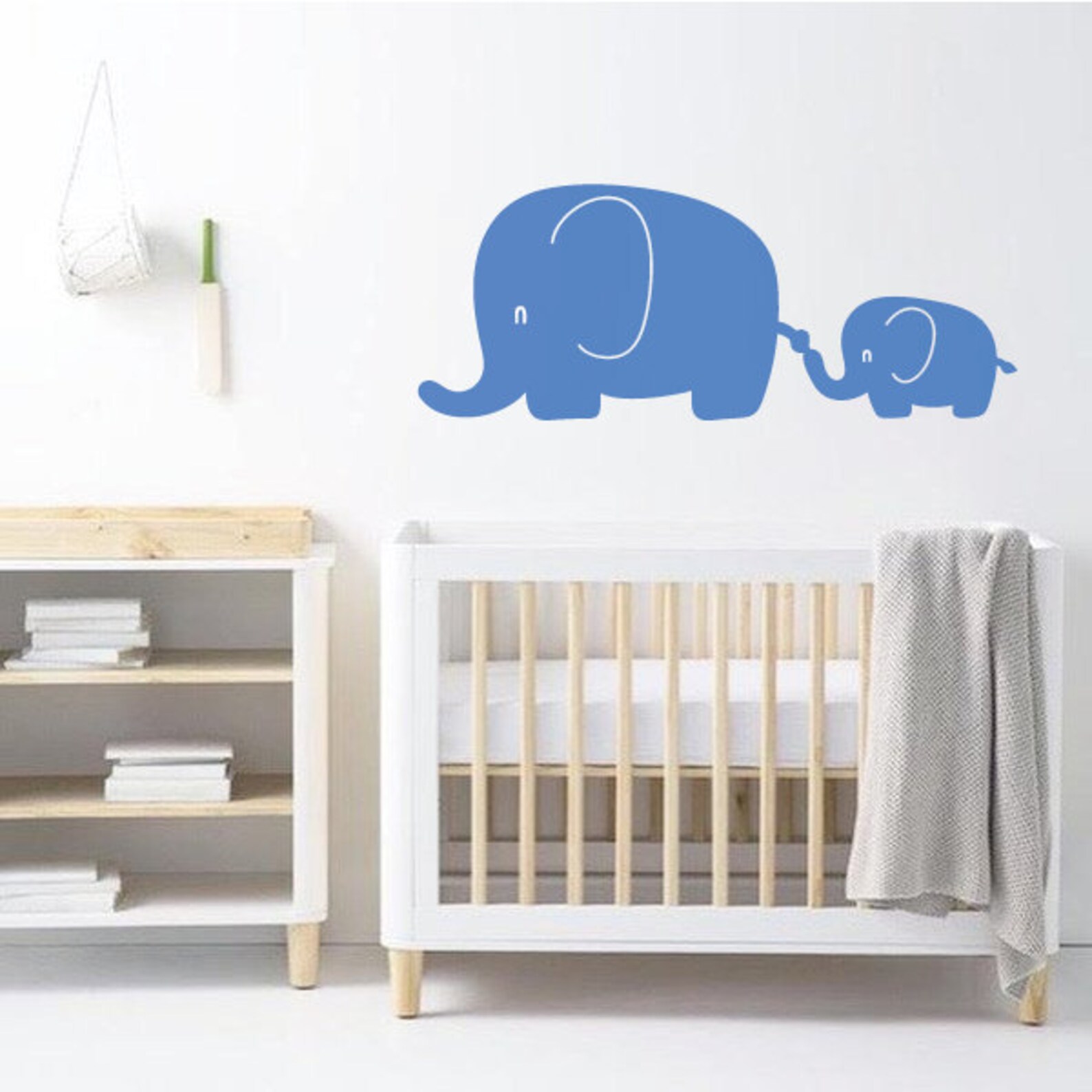 Elephant Nursery Wall Decal Wall Art Sticker/decor for Etsy UK